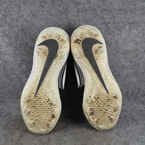 Nike Shoes Womens 8 Softball Cleats Lunar Hyperdiamond  3 Pro Sport Black White - Picture 12 of 13